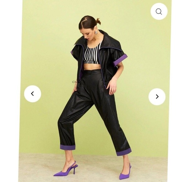 NWT Nocturne No Slouch Cuff Pants $139 - Picture 1 of 11